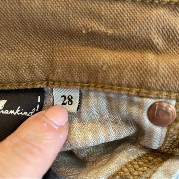 7 For All Mankind Brown Roxanne Jeans Size 28 - Picture 4 of 4